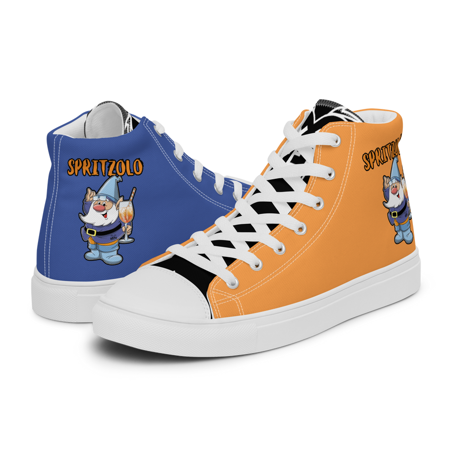 Sneakers alte in tela da uomo SPRITZOLO - Gufetto Brand 