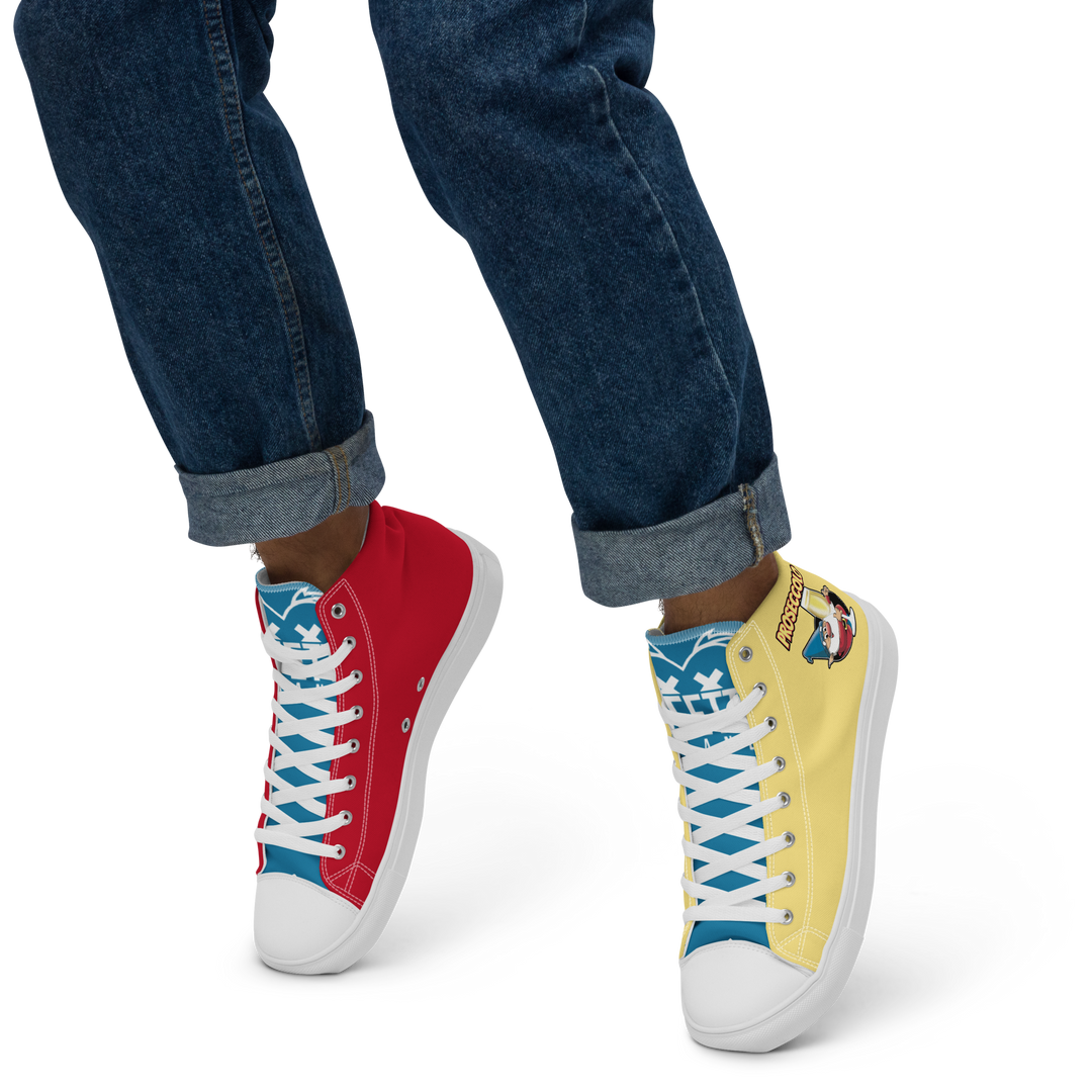 Sneakers alte in tela da uomo PROSECCOLO NEW - Gufetto Brand 