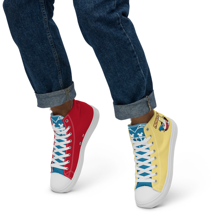 Sneakers alte in tela da uomo PROSECCOLO NEW - Gufetto Brand 