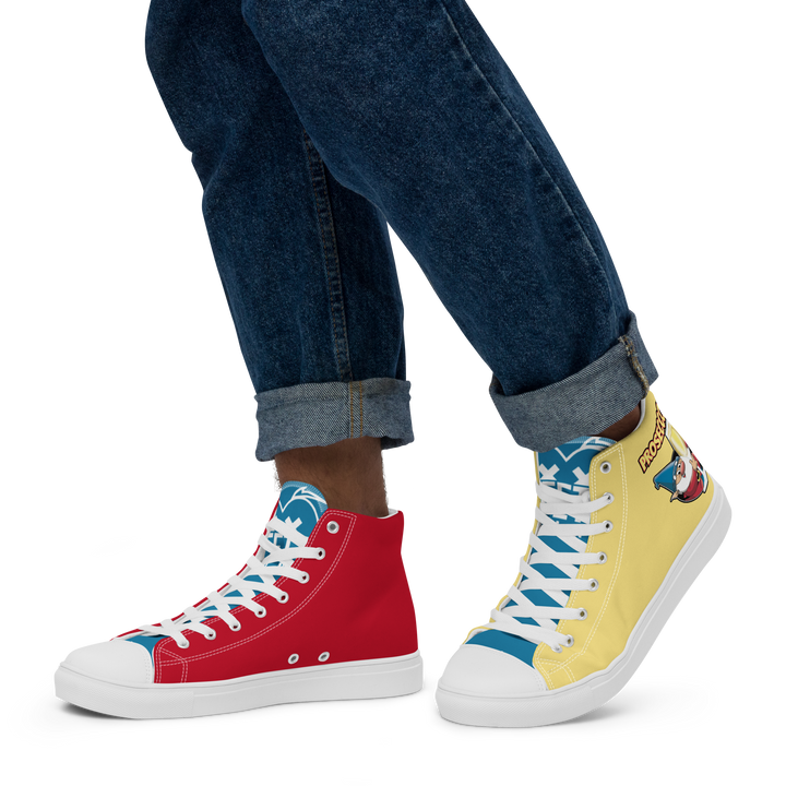 Sneakers alte in tela da uomo PROSECCOLO NEW - Gufetto Brand 