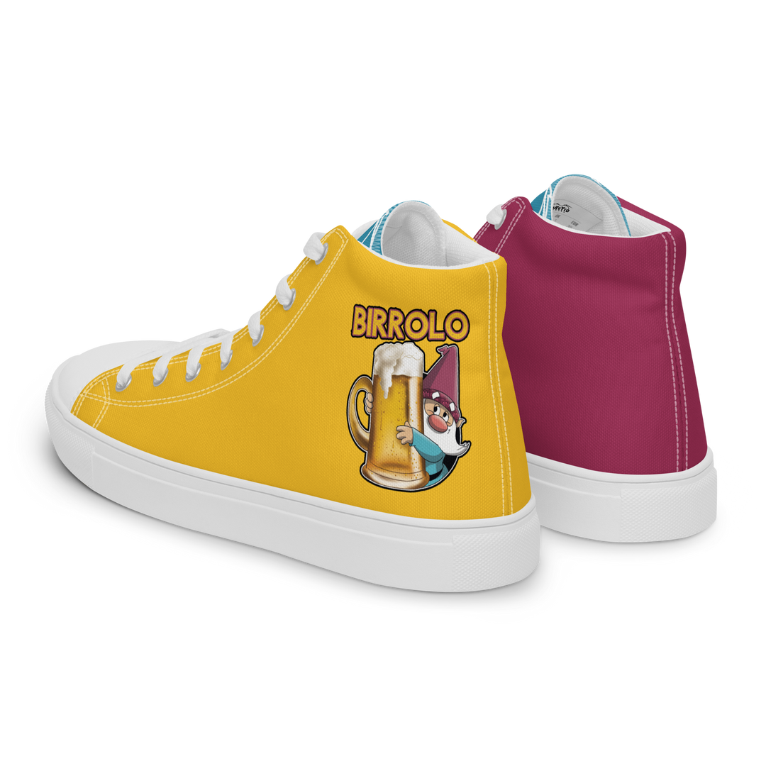 Sneakers alte in tela da uomo BIRROLO NEW - Gufetto Brand 