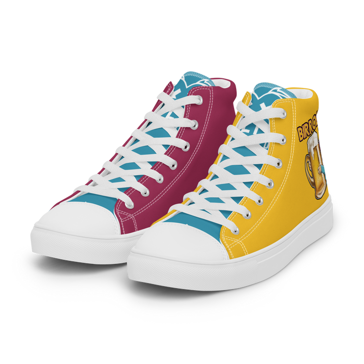 Sneakers alte in tela da uomo BIRROLO NEW - Gufetto Brand 
