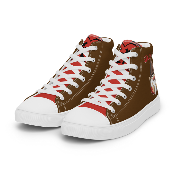 Sneakers alte in tela da uomo STRONZOLO - Gufetto Brand 