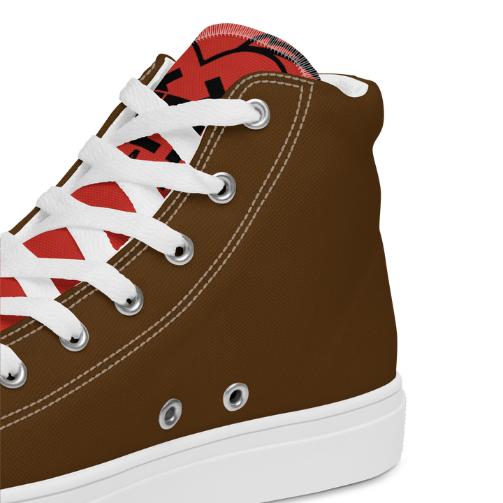 Sneakers alte in tela da uomo STRONZOLO - Gufetto Brand 