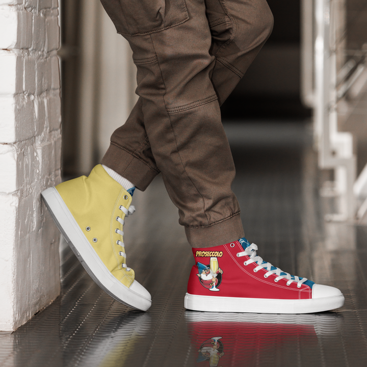 Sneakers alte in tela da uomo PROSECCOLO NEW - Gufetto Brand 