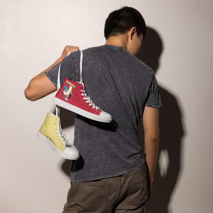 Sneakers alte in tela da uomo PROSECCOLO NEW - Gufetto Brand 