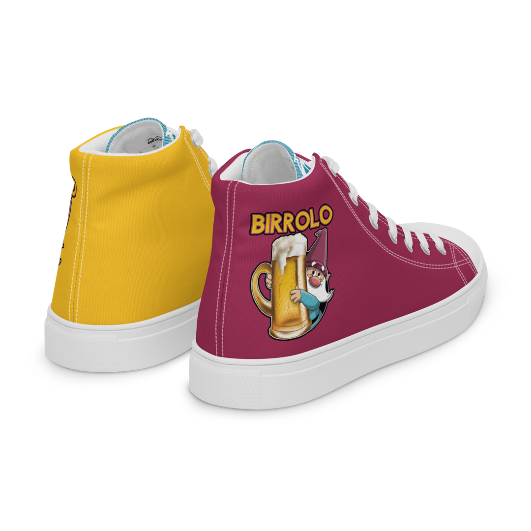 Sneakers alte in tela da uomo BIRROLO NEW - Gufetto Brand 