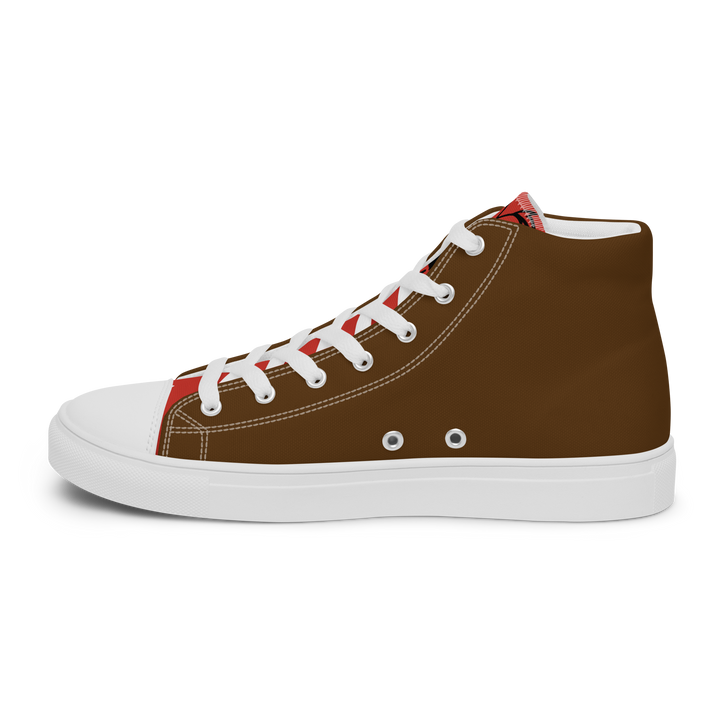 Sneakers alte in tela da uomo STRONZOLO - Gufetto Brand 