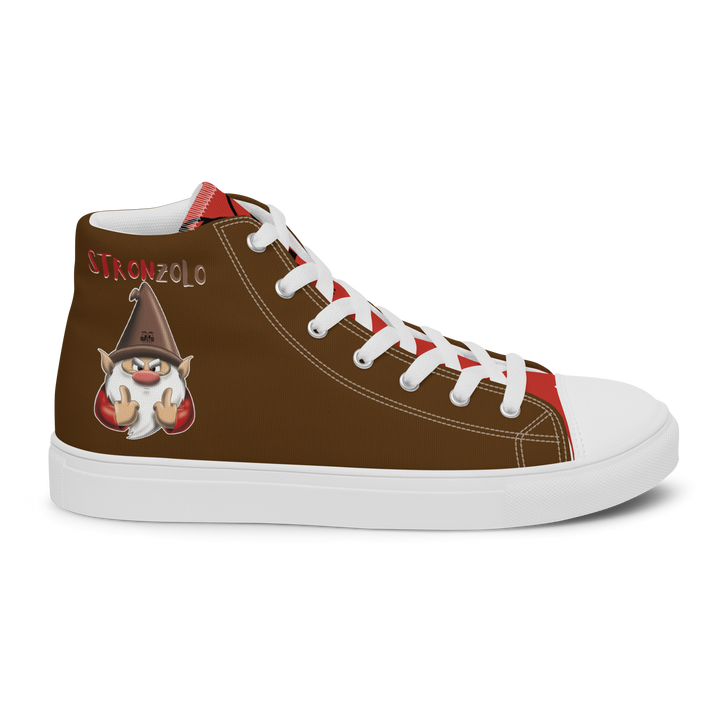 Sneakers alte in tela da uomo STRONZOLO - Gufetto Brand 
