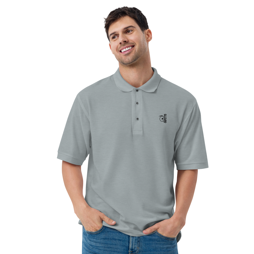 Polo premium da uomo GUFETTO BRAND TWO - Gufetto Brand 