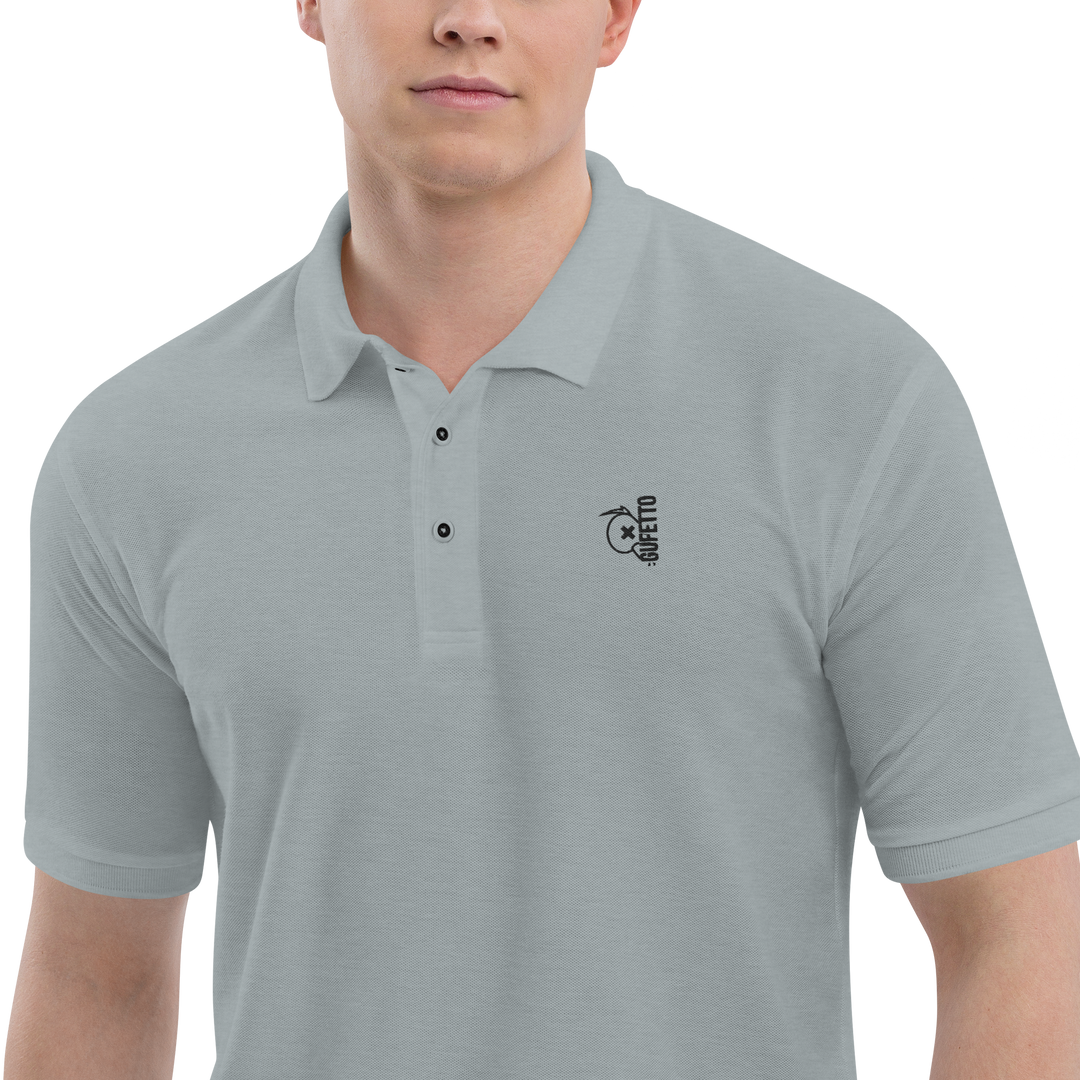 Polo premium da uomo GUFETTO BRAND TWO - Gufetto Brand 