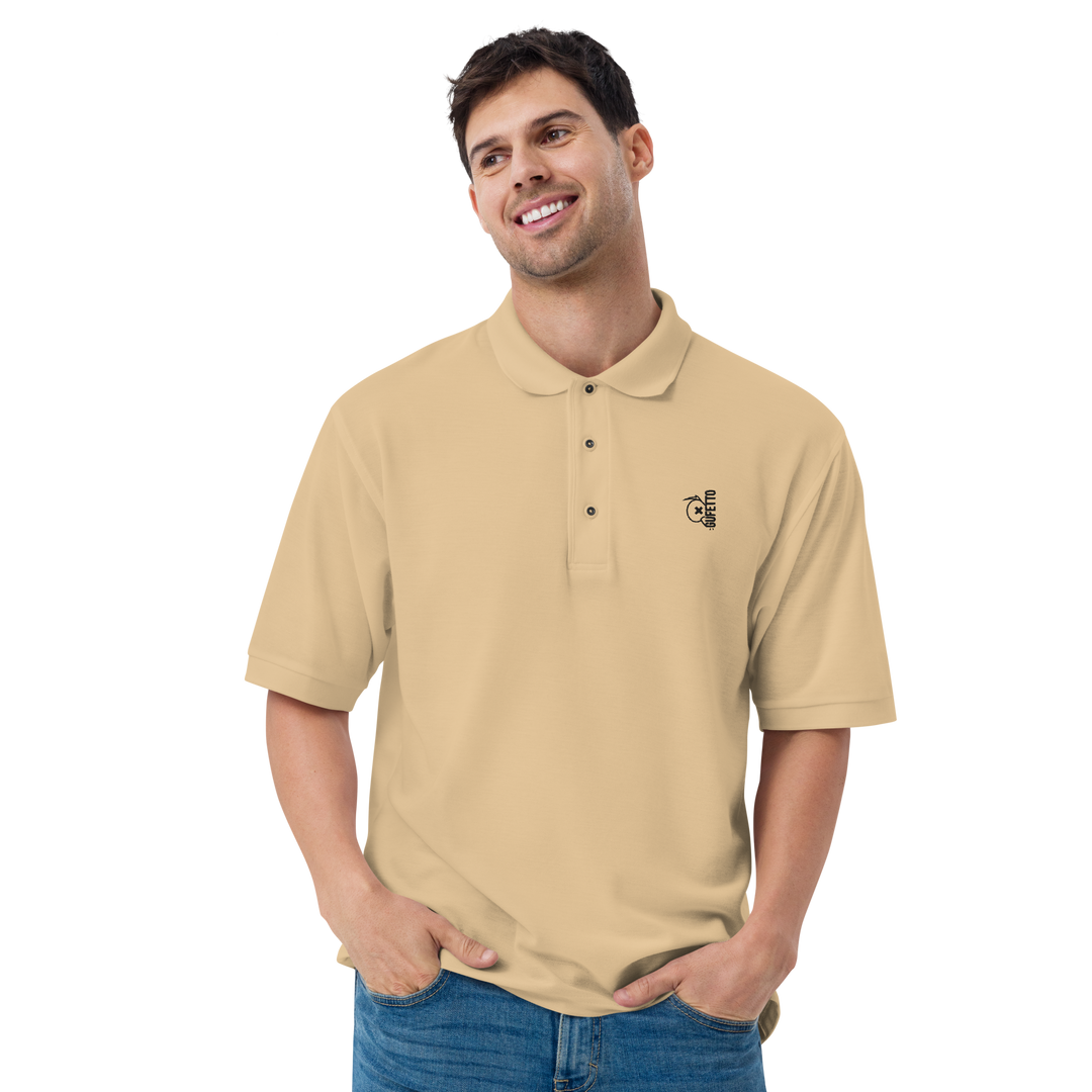 Polo premium da uomo GUFETTO BRAND TWO - Gufetto Brand 