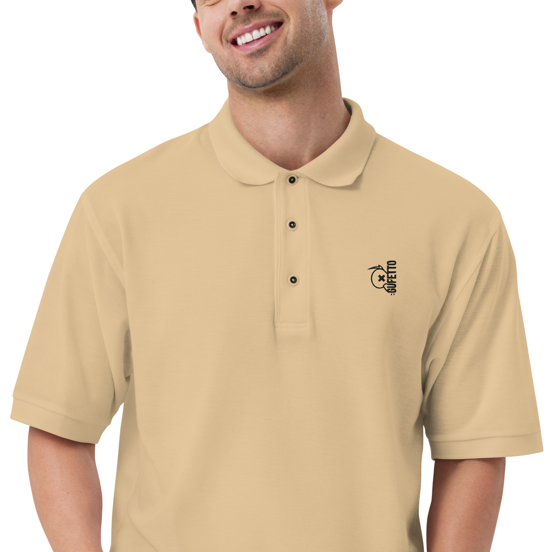 Polo premium da uomo GUFETTO BRAND TWO - Gufetto Brand 