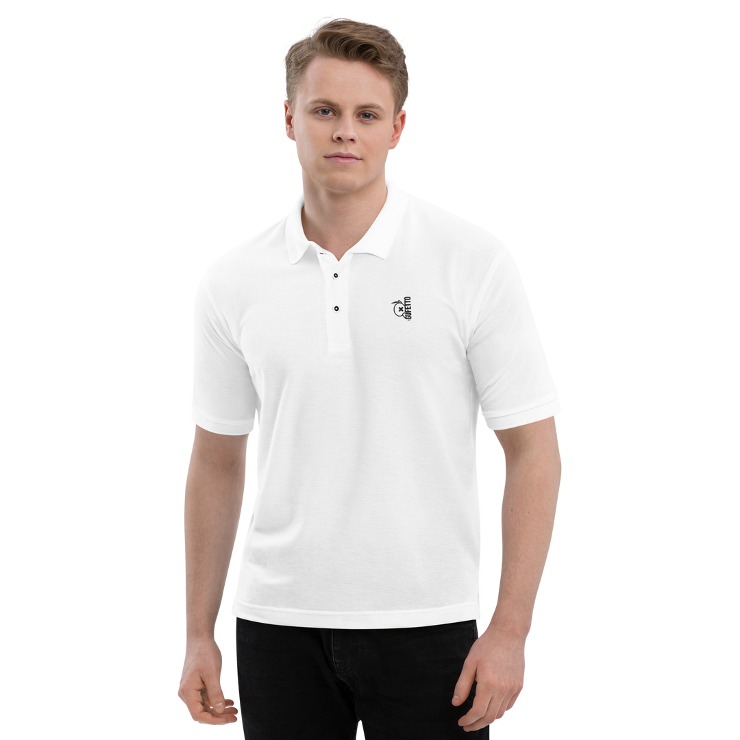 Polo premium da uomo GUFETTO BRAND TWO - Gufetto Brand 