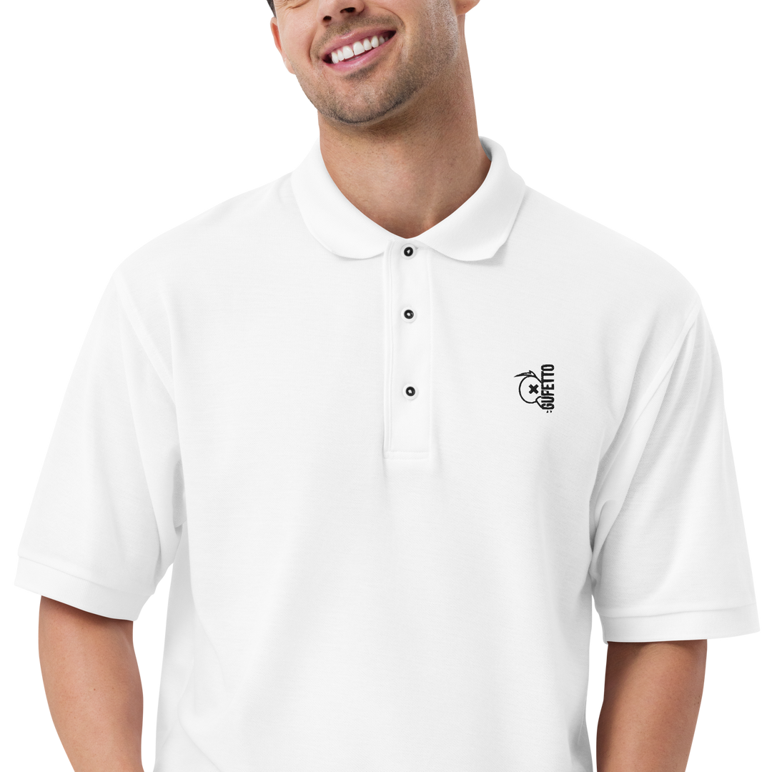 Polo premium da uomo GUFETTO BRAND TWO - Gufetto Brand 