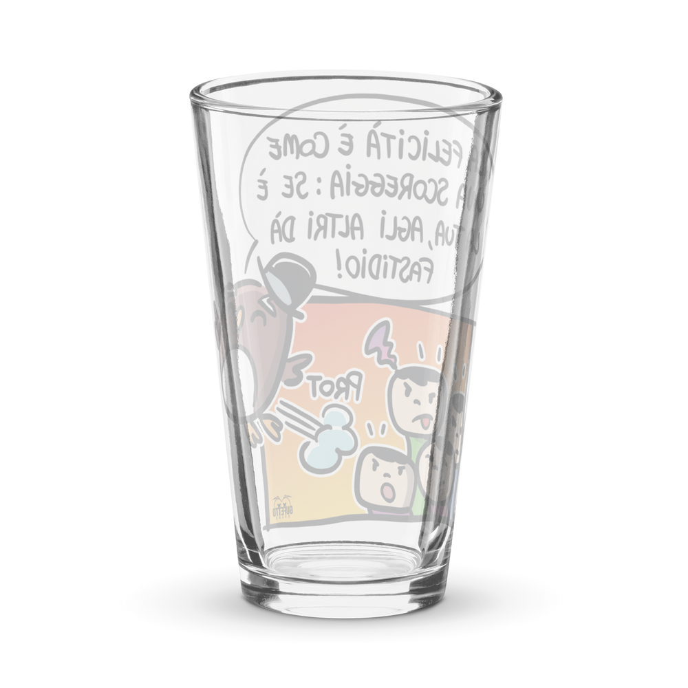 Bicchiere da birra SCOREGGIA - Gufetto Brand 