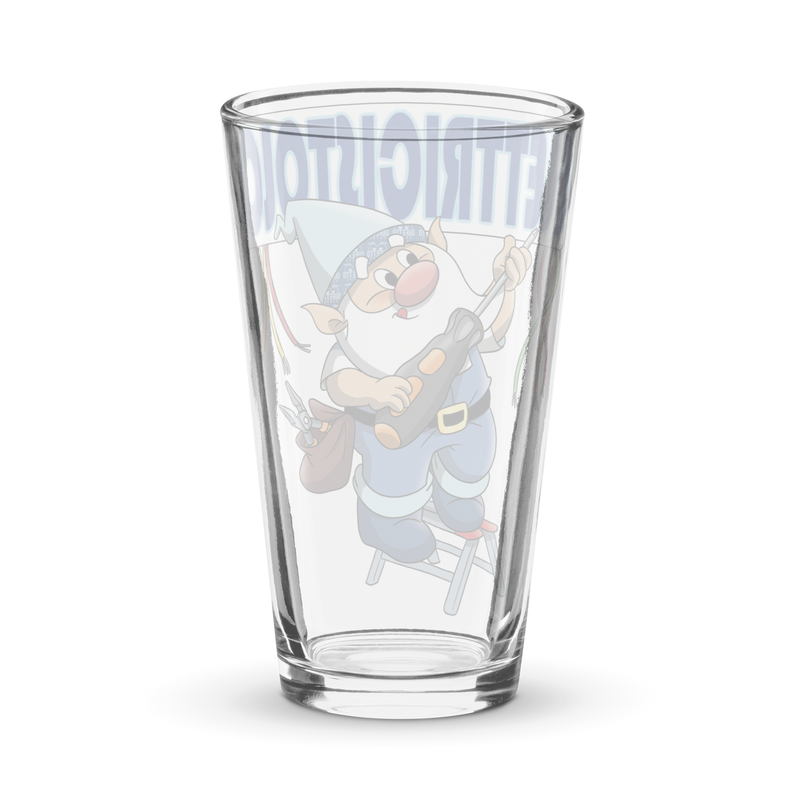 Bicchiere da birra ELETTRICISTOLO - Gufetto Brand 