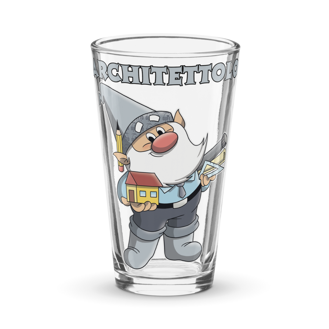 Bicchiere da birra ARCHITETTOLO - Gufetto Brand 