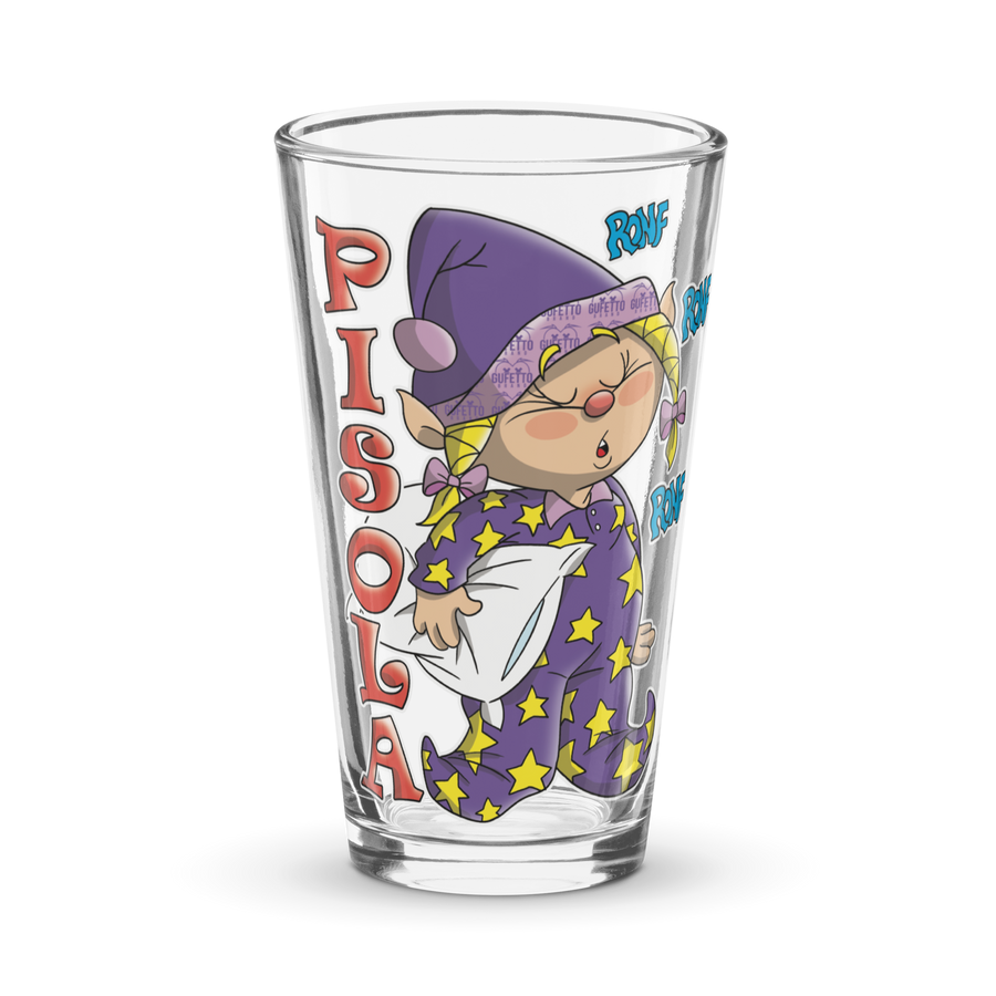 Bicchiere da birra PISOLA - Gufetto Brand 