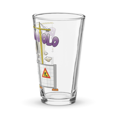 Bicchiere da birra PENSIONATOLO - Gufetto Brand 