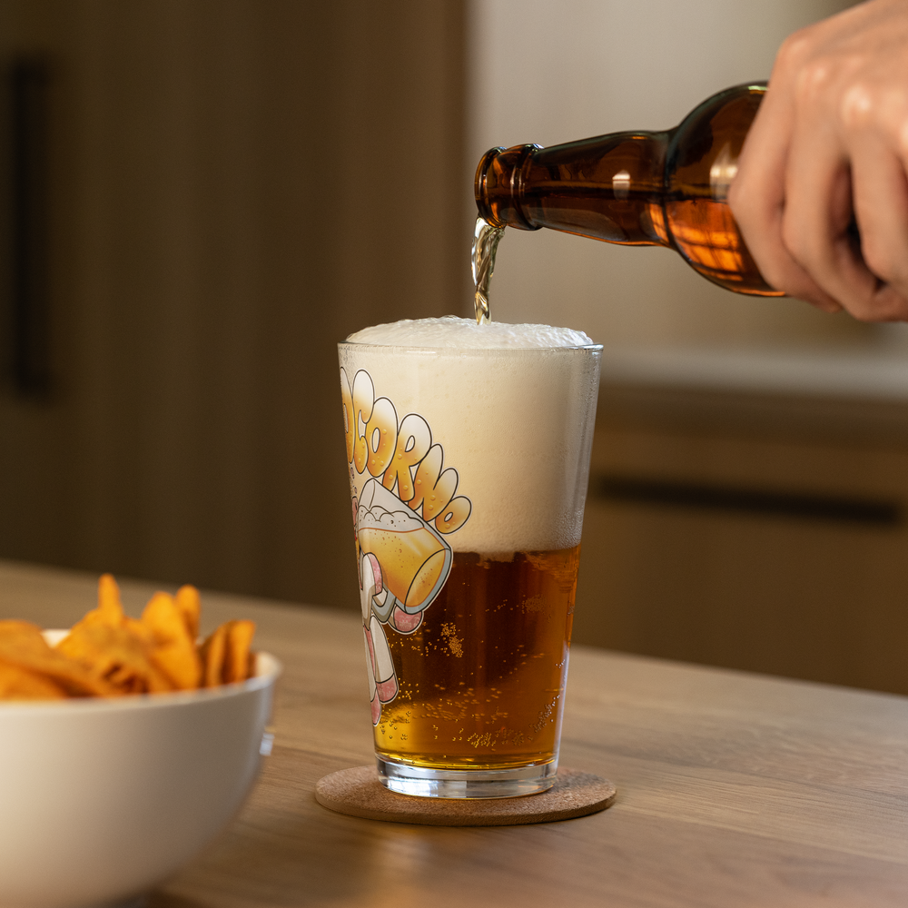 Bicchiere da birra IL BIRROCORNO - Gufetto Brand 
