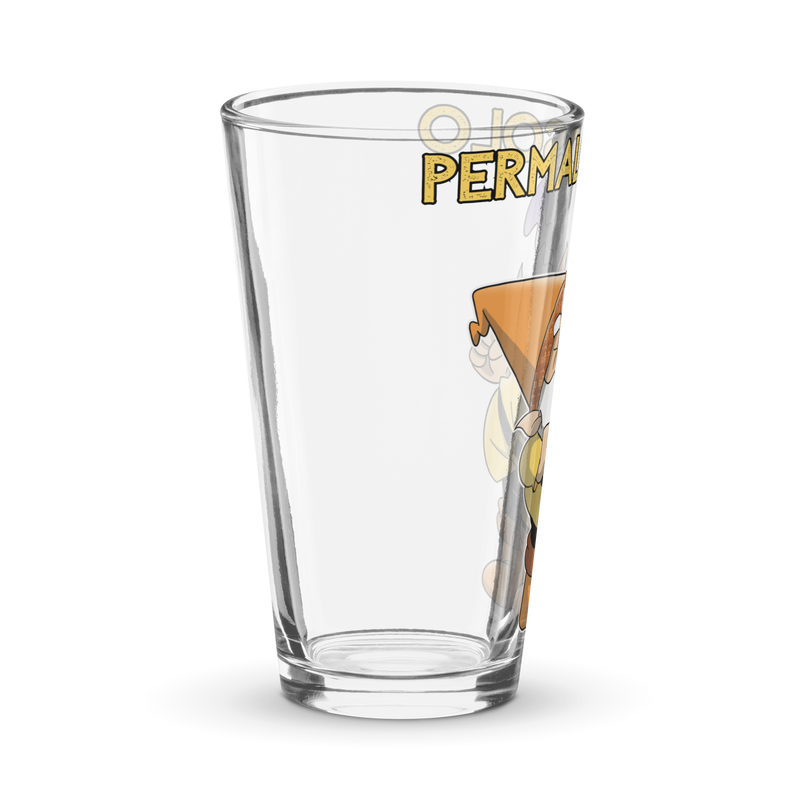Bicchiere da birra PERMALOSOLO - Gufetto Brand 