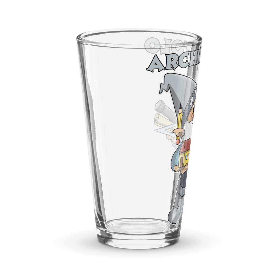 Bicchiere da birra ARCHITETTOLO - Gufetto Brand 