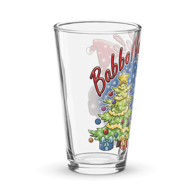 Bicchiere da birra BABBO NATALOLO - Gufetto Brand 