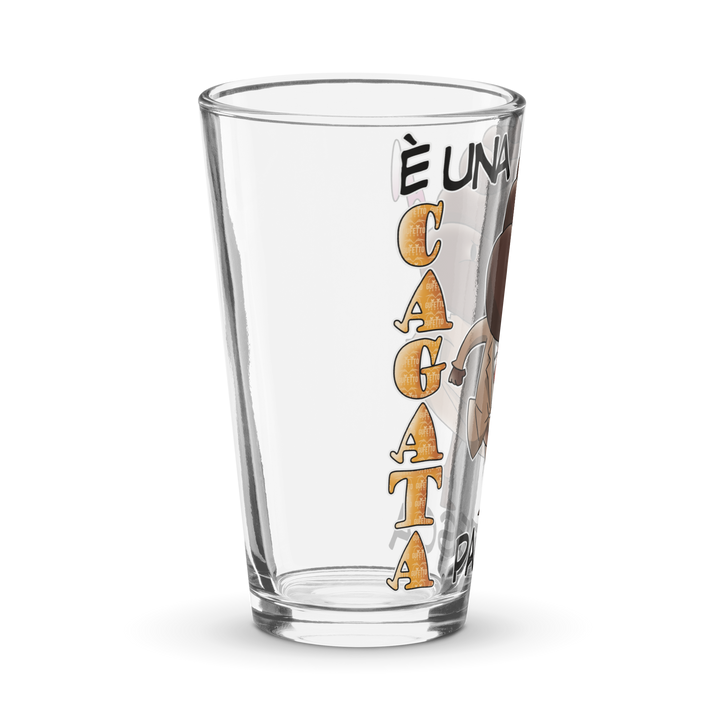Bicchiere da birra CAGATA - Gufetto Brand 