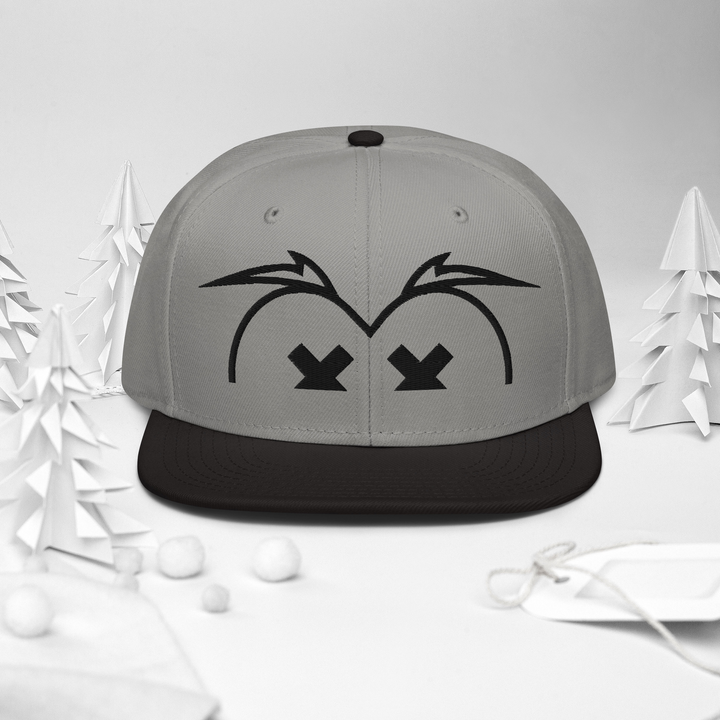 Cappellino snapback (baseball) GUFETTO BRAND OCCHI NERI
