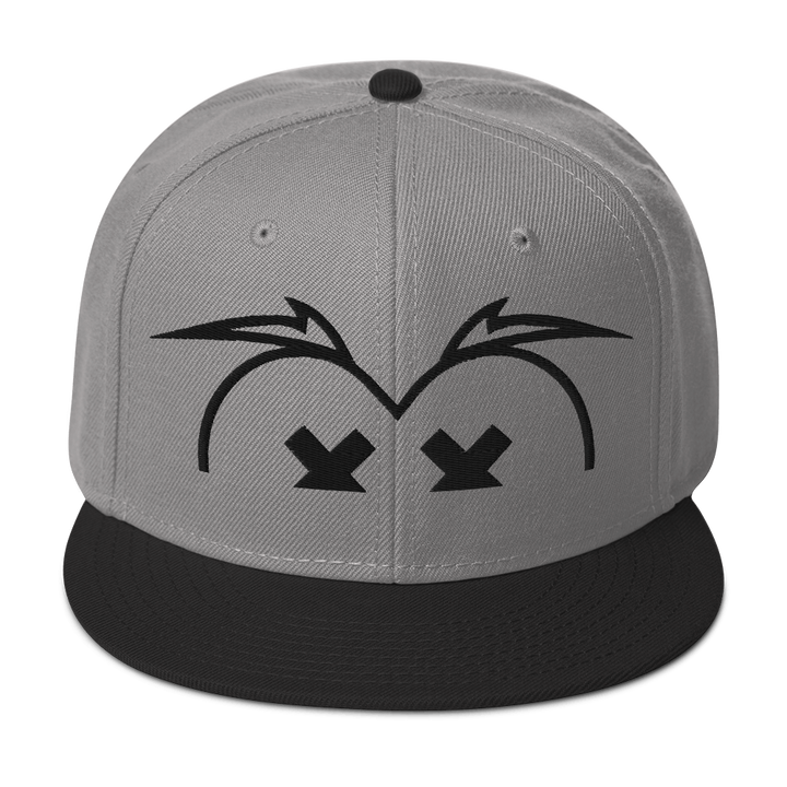Cappellino snapback (baseball) GUFETTO BRAND OCCHI NERI