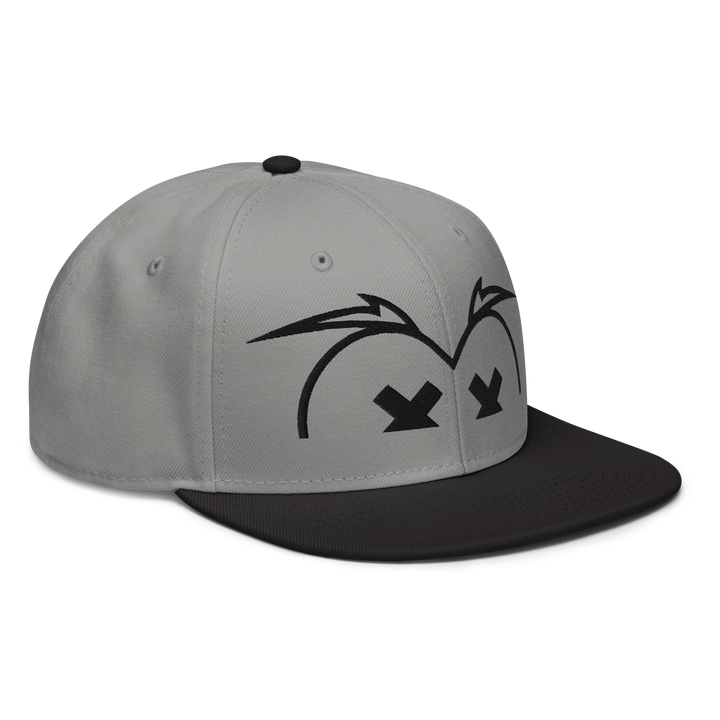 Cappellino snapback (baseball) GUFETTO BRAND OCCHI NERI