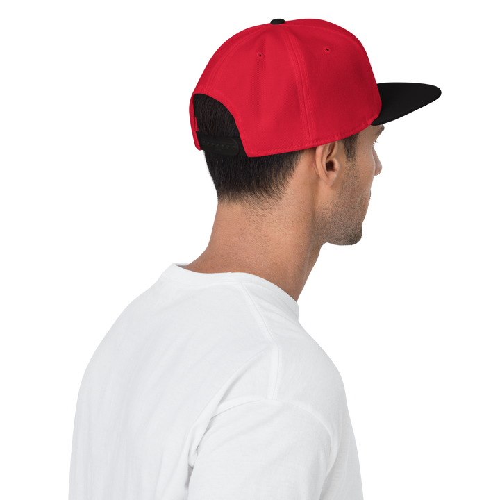 Cappellino snapback (baseball) GUFETTO BRAND OCCHI NERI