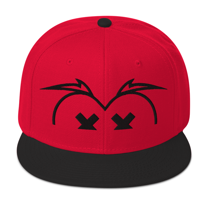 Cappellino snapback (baseball) GUFETTO BRAND OCCHI NERI