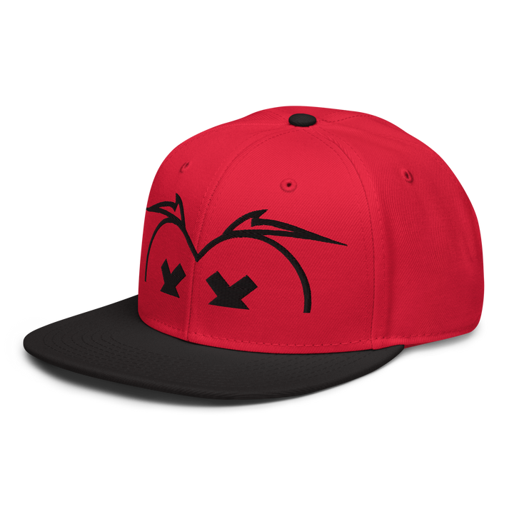 Cappellino snapback (baseball) GUFETTO BRAND OCCHI NERI