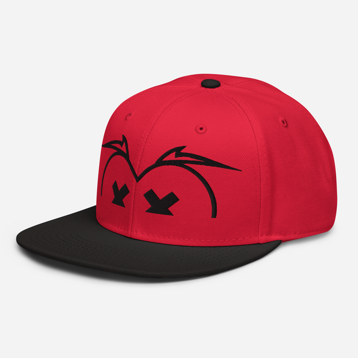Cappellino snapback (baseball) GUFETTO BRAND OCCHI NERI