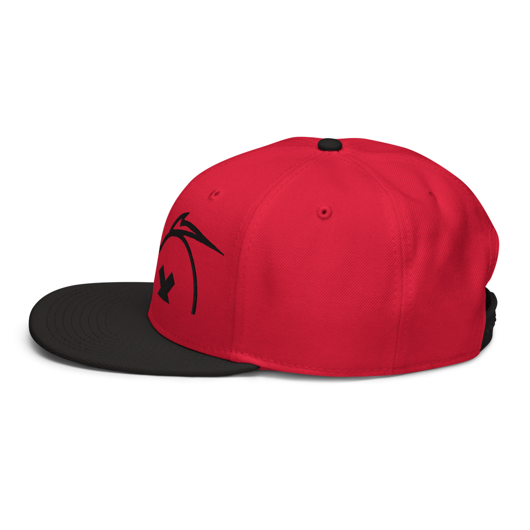 Cappellino snapback (baseball) GUFETTO BRAND OCCHI NERI