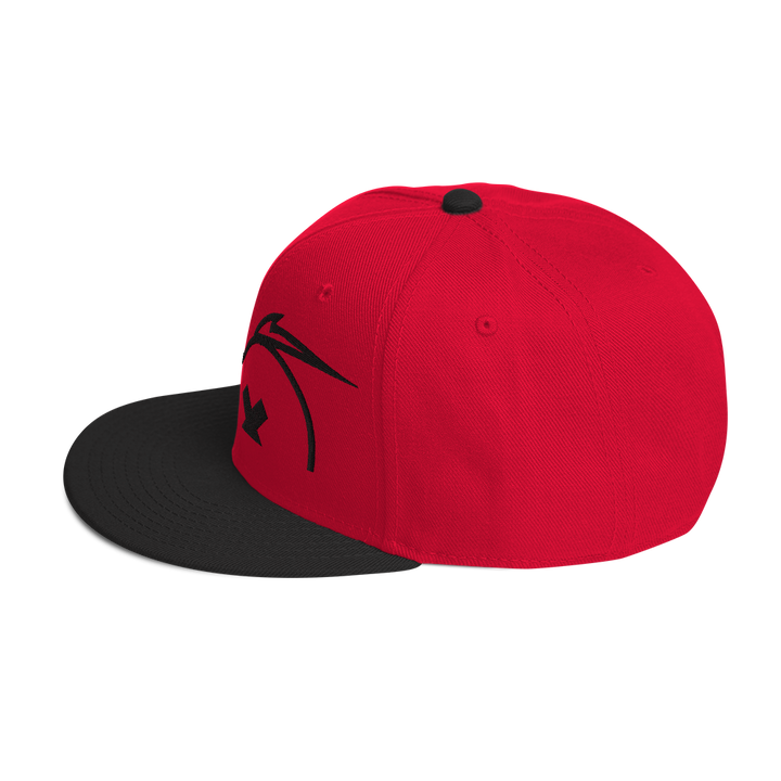 Cappellino snapback (baseball) GUFETTO BRAND OCCHI NERI