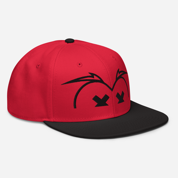 Cappellino snapback (baseball) GUFETTO BRAND OCCHI NERI
