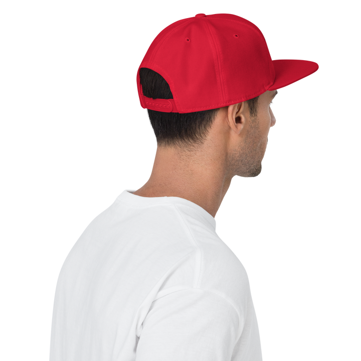 Cappellino snapback (baseball) GUFETTO BRAND OCCHI NERI