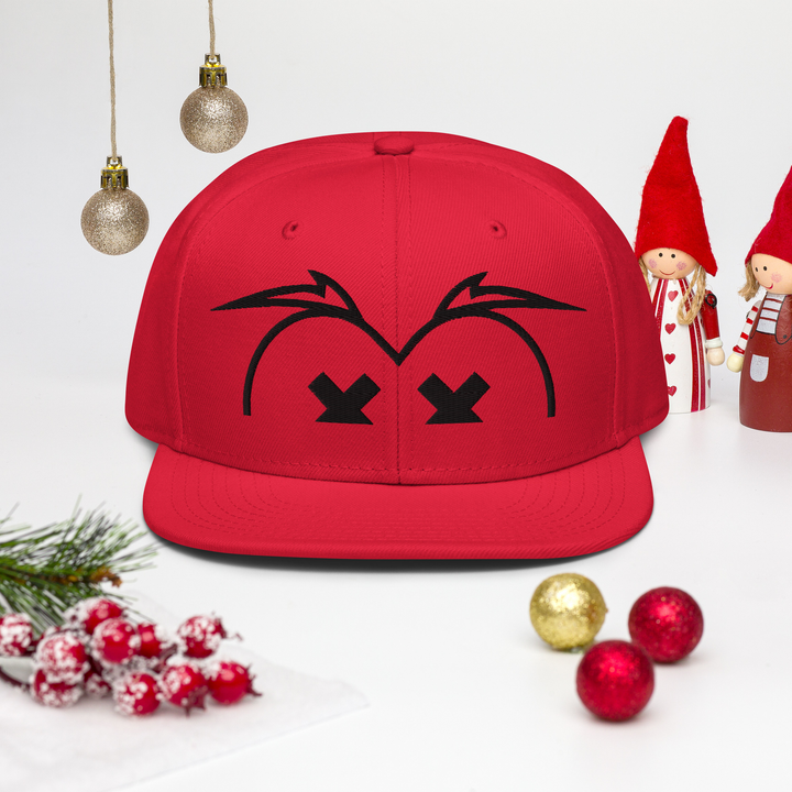 Cappellino snapback (baseball) GUFETTO BRAND OCCHI NERI