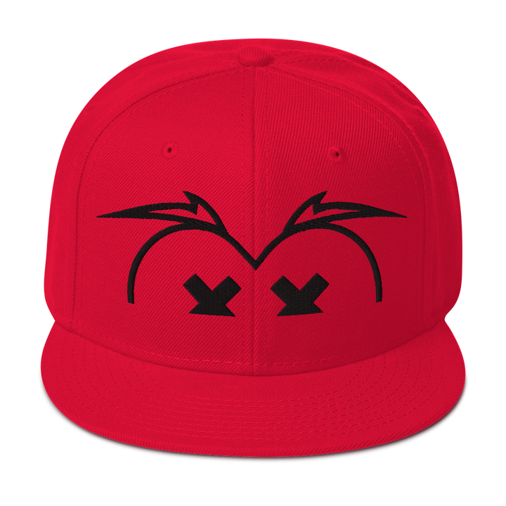 Cappellino snapback (baseball) GUFETTO BRAND OCCHI NERI