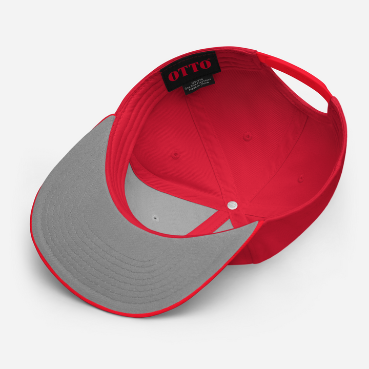 Cappellino snapback (baseball) GUFETTO BRAND OCCHI NERI