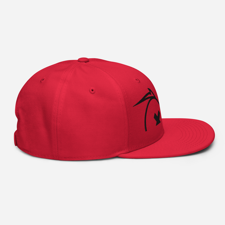 Cappellino snapback (baseball) GUFETTO BRAND OCCHI NERI