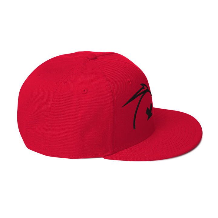 Cappellino snapback (baseball) GUFETTO BRAND OCCHI NERI