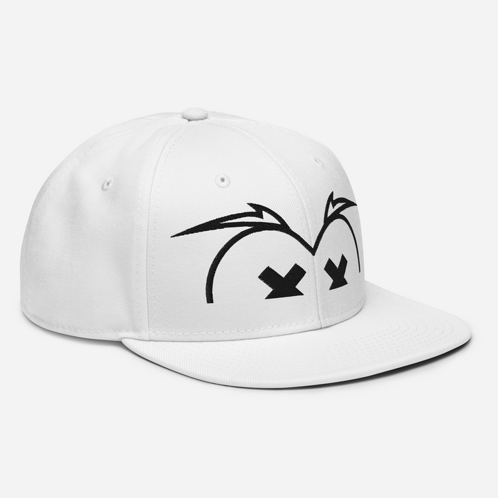 Cappellino snapback (baseball) GUFETTO BRAND OCCHI NERI