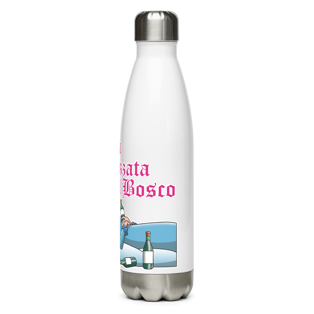 Borraccia in acciaio inossidabile LA BELLA ALCOLIZZATA - Gufetto Brand 
