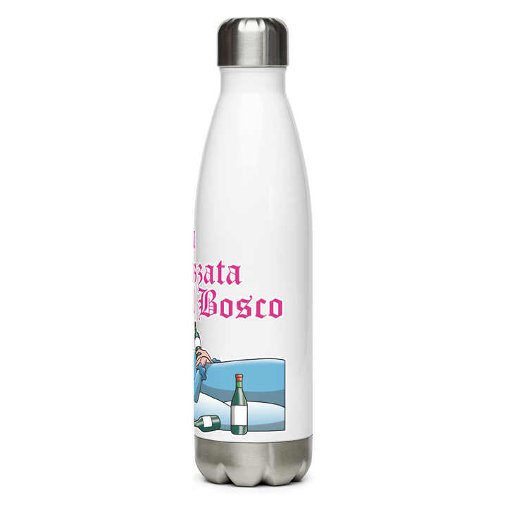 Borraccia in acciaio inossidabile LA BELLA ALCOLIZZATA - Gufetto Brand 