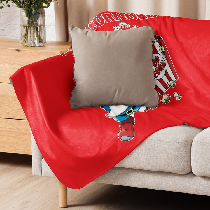 Coperta sherpa POPCORNOLO - Gufetto Brand 
