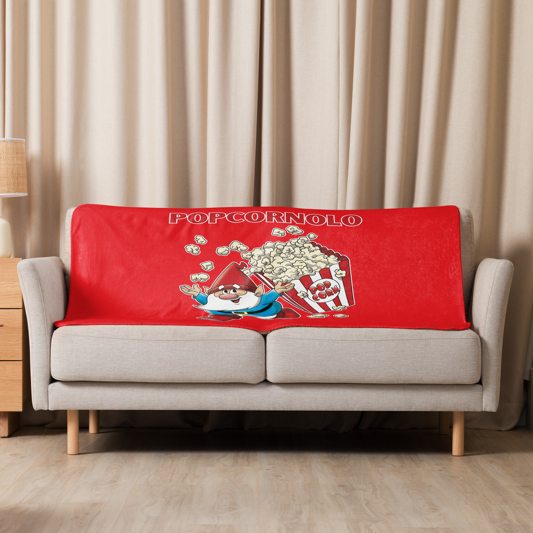Coperta sherpa POPCORNOLO - Gufetto Brand 